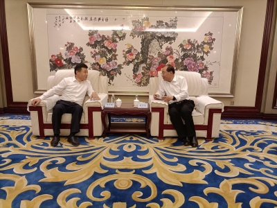 德州市委书记田卫东会见山东高速集团客人