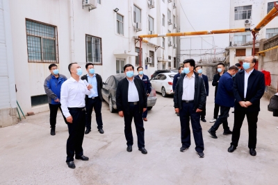 德州经济技术开发区党工委书记、管委会主任王震秀巡查安全生产工作