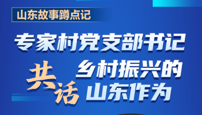  山东故事蹲点记丨专家村党支部书记共话“乡村振兴的山东作为”