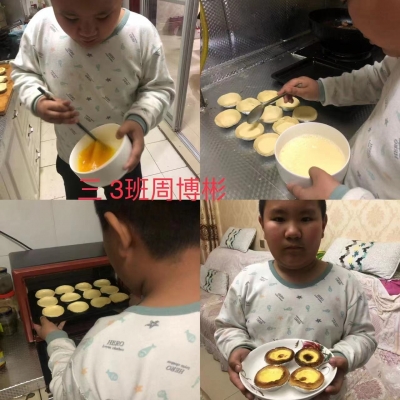孩子们的劳动节这样过｜德城区解放南路小学学生动手做美食和扎花