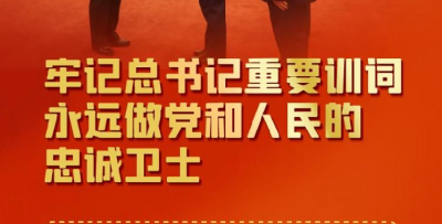共守美好家园｜牢记总书记重要训词 永远做党和人民的忠诚卫士