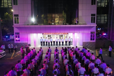 德城区开展社会治安集中清查行动