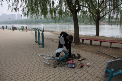 创建全国文明城市 | 德州锦绣川景区：更新15套健身器材 服务“点单”游客
