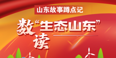 山东故事蹲点记丨数读“生态山东”