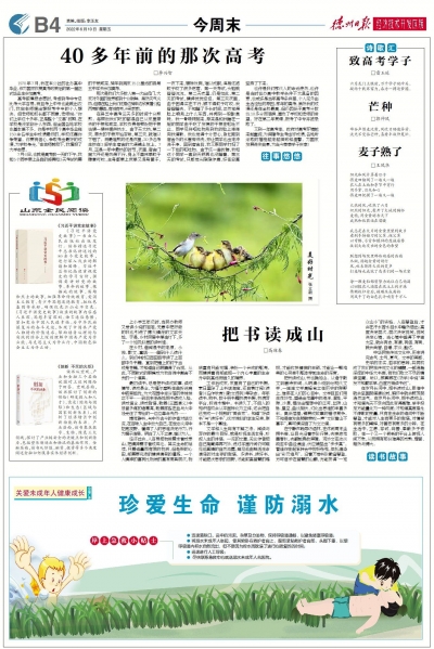 读书故事｜高迎春：把书读成山