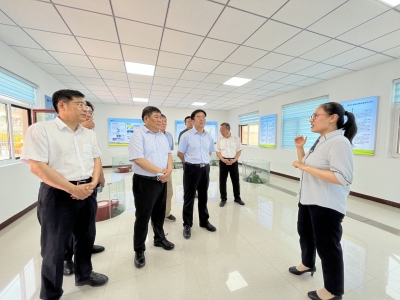 德州市委常委、副市长樊廷雷到火车站、省地矿局水文二队调研