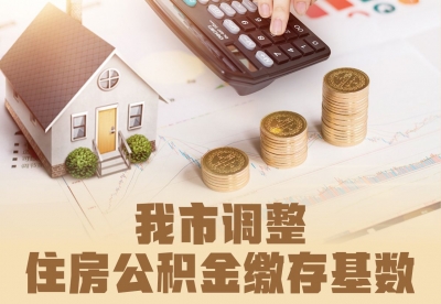 图新鲜丨7月1日起，德州住房公积金缴存基数上下限将调整