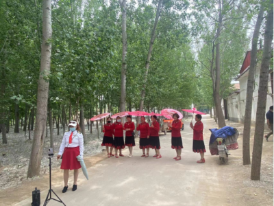 新时代文明实践|乐陵市大孙乡：精彩文艺节目送给环卫工人