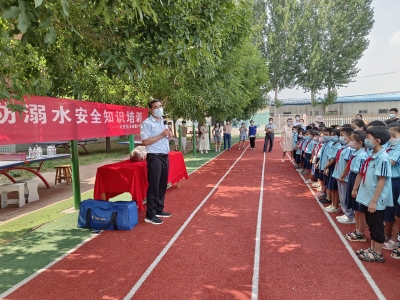 宁津刘营伍乡：防溺水安全教育进校园