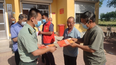 进村入户送政策 | 庆云徐园子乡：“云雁”飞入寻常百姓家