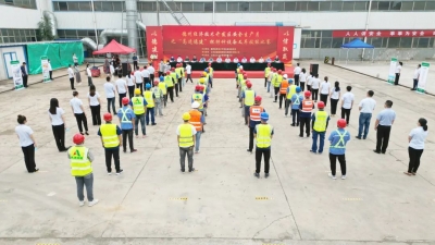 德州经济技术开发区安全生产月之“高速德建”杯特种设备叉车技能比赛举行