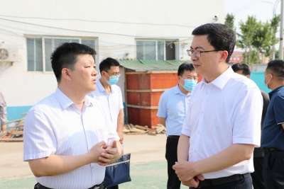 德州市副市长牟春雁到宁津县调研