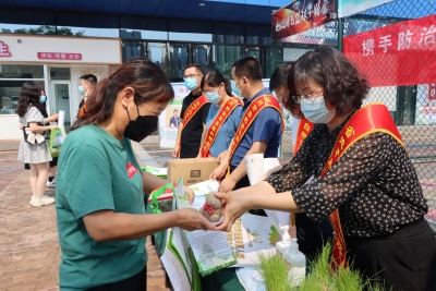 省地矿局水文二队开展“携手防治荒漠化·共建命运共同体”主题宣传活动