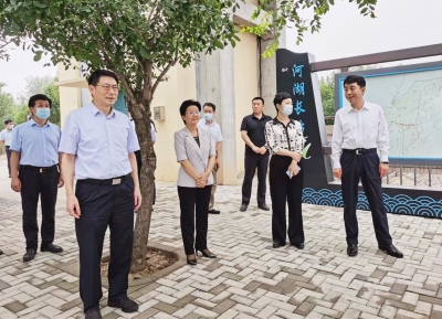 山东省副省长、省公安厅厅长范华平来德州巡河并调研督导防汛