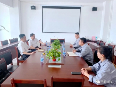 优化营商环境丨平原法院院长深入企业开展助企帮扶活动