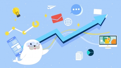 海报动画丨小海豹的数字素养生活化体验