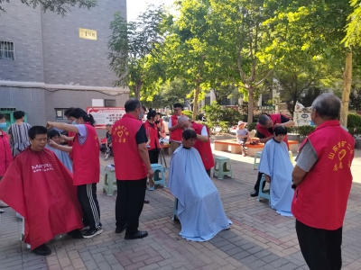 省地矿局水文队：联合社区开展爱心义剪活动