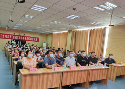 安全无小事 | 陵城区丁庄镇开展校园防溺水培训活动
