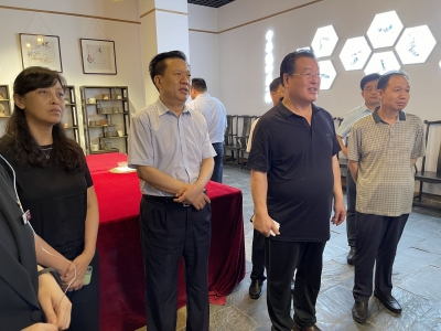 边发吉来德州调研 卜祥联陪同