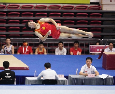 一睹为快！高清大图直击全国青年体操锦标赛男子U17组全能决赛精彩瞬间