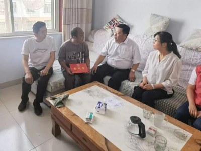 新风公益基金暖人心 | 平原县德原街道为困难村民送上新风慰问金