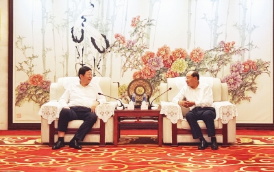 德州市委书记田卫东会见东旭集团客人