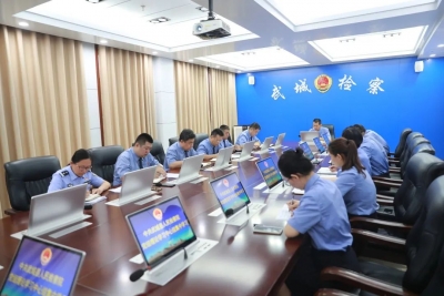 武城县检察院专题学习“四能”德州检察精神