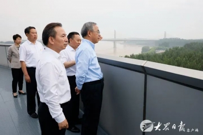 胡春华来德州考察水利工作 | 李国英李干杰郭玮张海波江成田卫东参加