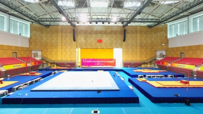 与奥运同标  | 2022年全国青年体操锦标赛比赛场馆布置完毕