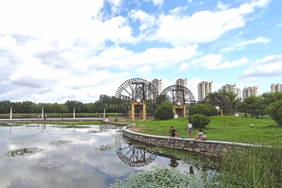 蓝天、白云、碧水，雨后德州开启美颜模式