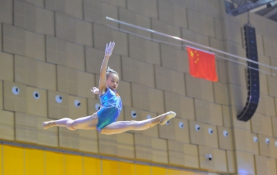 高清大图共赏精彩瞬间 | 全国青年体操锦标赛女子U14团体赛开赛