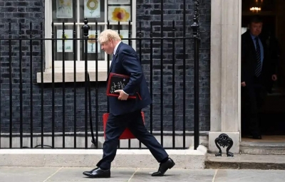 英国首相约翰逊将于7日辞去保守党党首职务