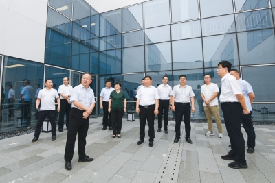 ​德州市委常委、副市长樊廷雷到天衢新区现场调研