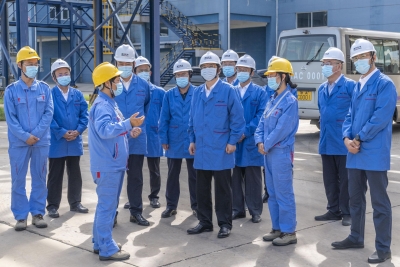 德州市委副书记、市长朱开国调研重点项目建设