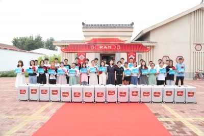 乐陵市郭家街道：集体升学礼  “升”出文明新风尚