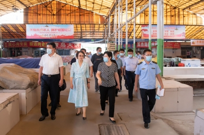 德州市委常委、宣传部部长祁小青到德城区督导全国文明城市创建工作