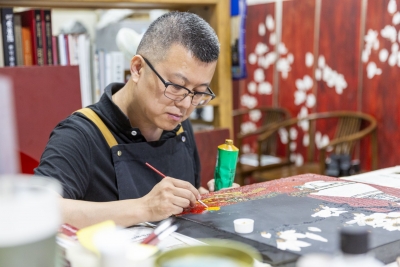 山东手造·德州有礼 | 市级非物质文化遗产传承人姚向东：传承千年工艺  描绘“漆彩人生”