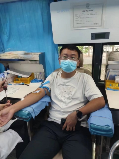 乐陵市中社区卫生服务中心开展无偿献血活动