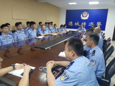 百日行动｜德城公安分局特巡警大队：夜间巡逻“不打烊”点亮德城“平安灯”