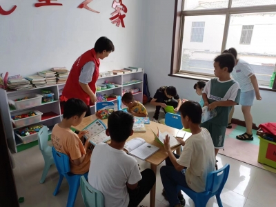 宁津柴胡店镇：新时代文明实践站托起孩子缤纷暑假