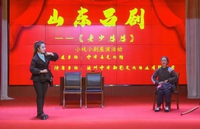 宁津：小戏小剧演绎美德健康新风尚