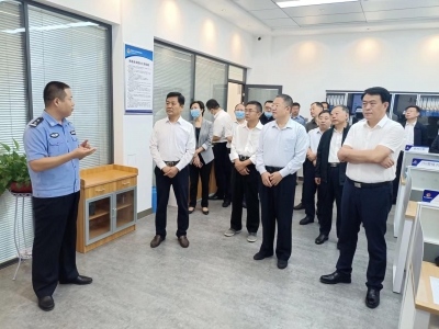 德州市政协中共界委员调研市域社会治理工作 彭小毛参加