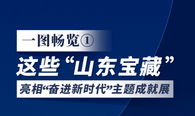 一图畅览①丨揭秘！这些“山东宝藏”亮相“奋进新时代”主题成就展