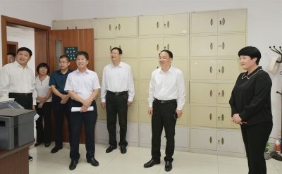 德州市委副书记、市长朱开国到国家统计局德州调查队、市统计局调研