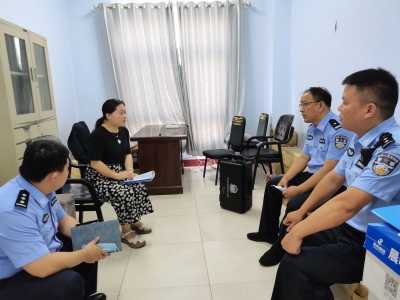 市公安局德城分局网安大队：深入辖区开展网络安全宣传活动