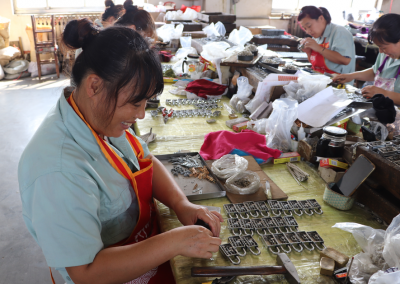 庆云县常家镇：家门口建锁厂 带动群众富起来