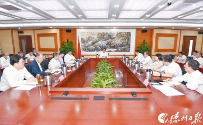 德州市委副书记、市长朱开国主持召开《问政山东》回头看问题整改落实会