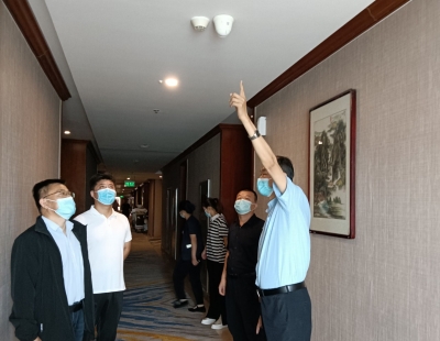 禹城市多部门联合检查 保宾馆酒店安全