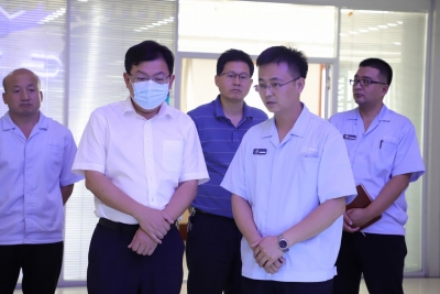 吴晓华一行到山东格瑞德集团有限公司考察交流