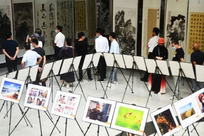 齐河县举办“喜迎二十大 奋进新征程”书画摄影展